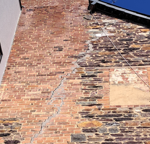 Suivi de fissures sur logement collectif à Rennes (35)